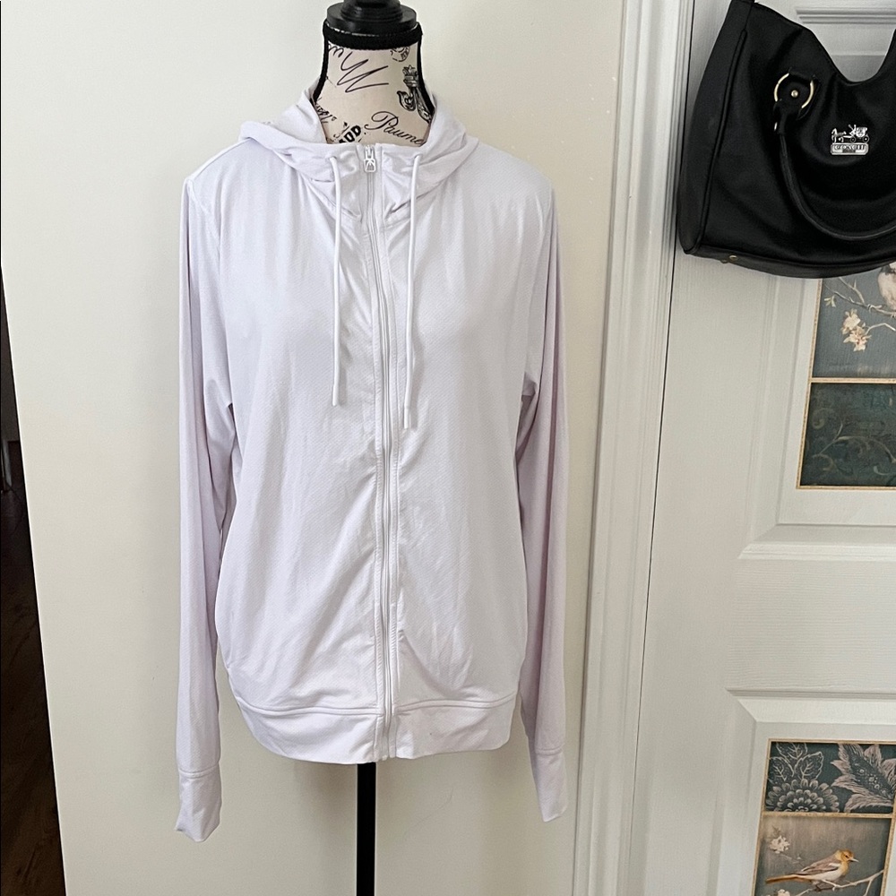 😃Head Women's White Zip-Up Hoodie